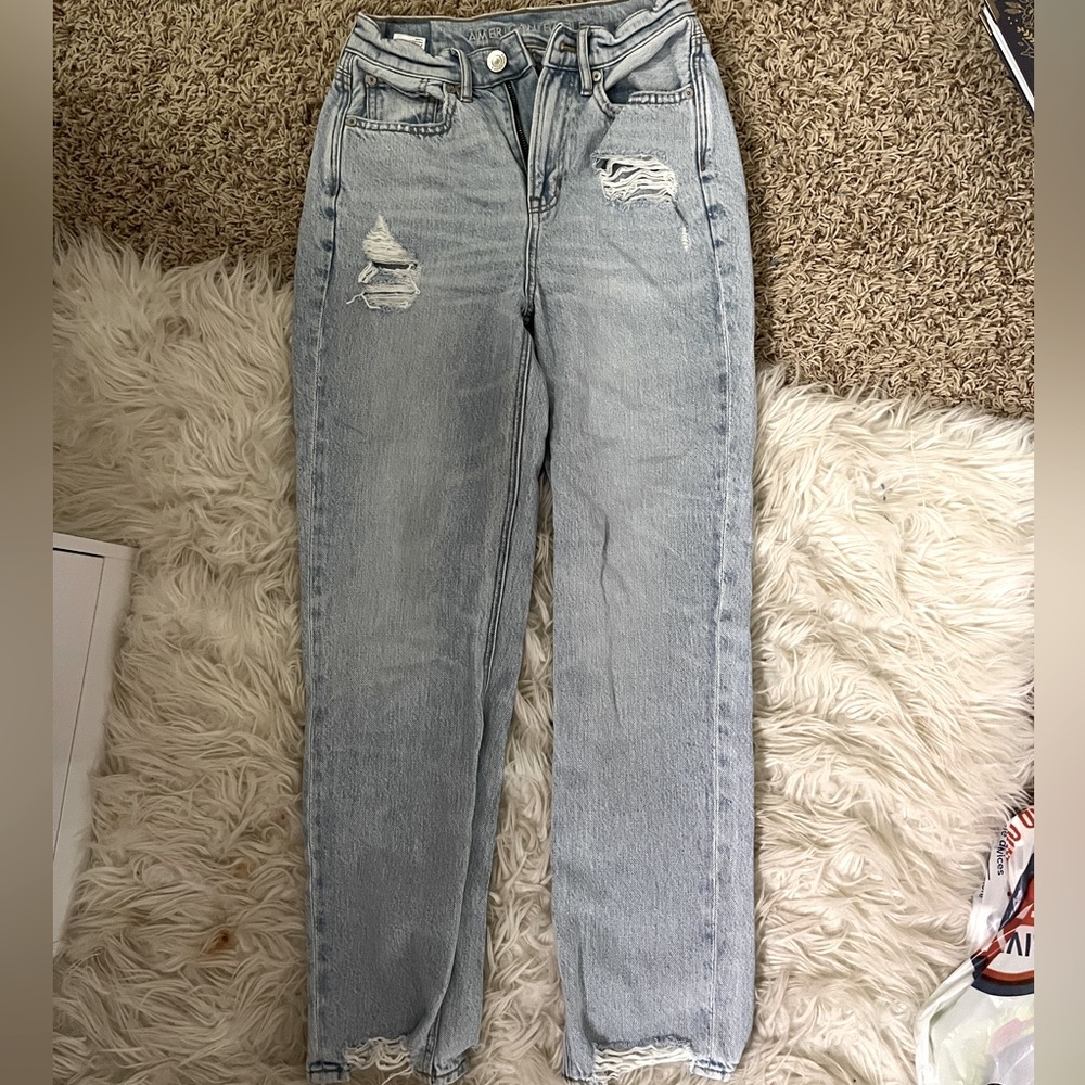 american eagle 00 loose (baggy) jeans